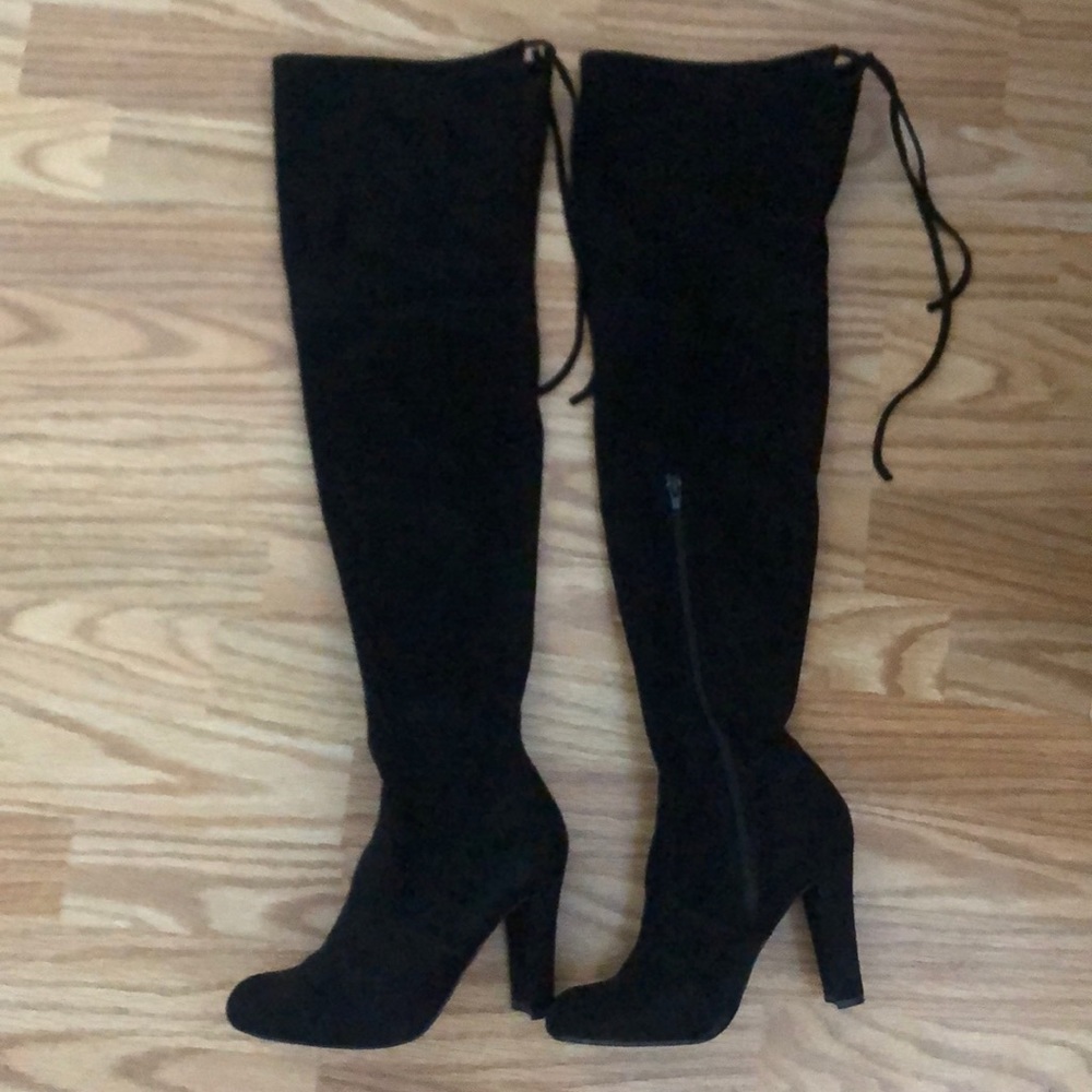 Thigh high boots